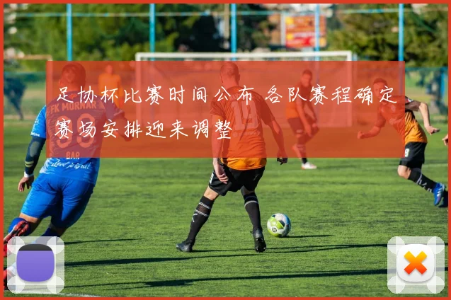 足协杯比赛时间公布 各队赛程确定赛场安排迎来调整